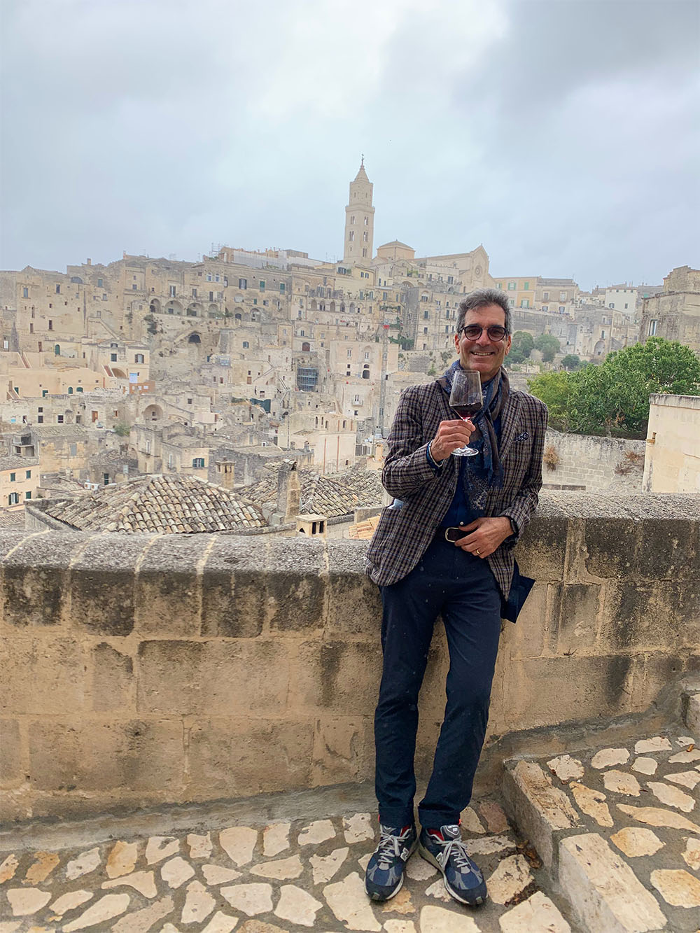 Robert Camuto in Matera