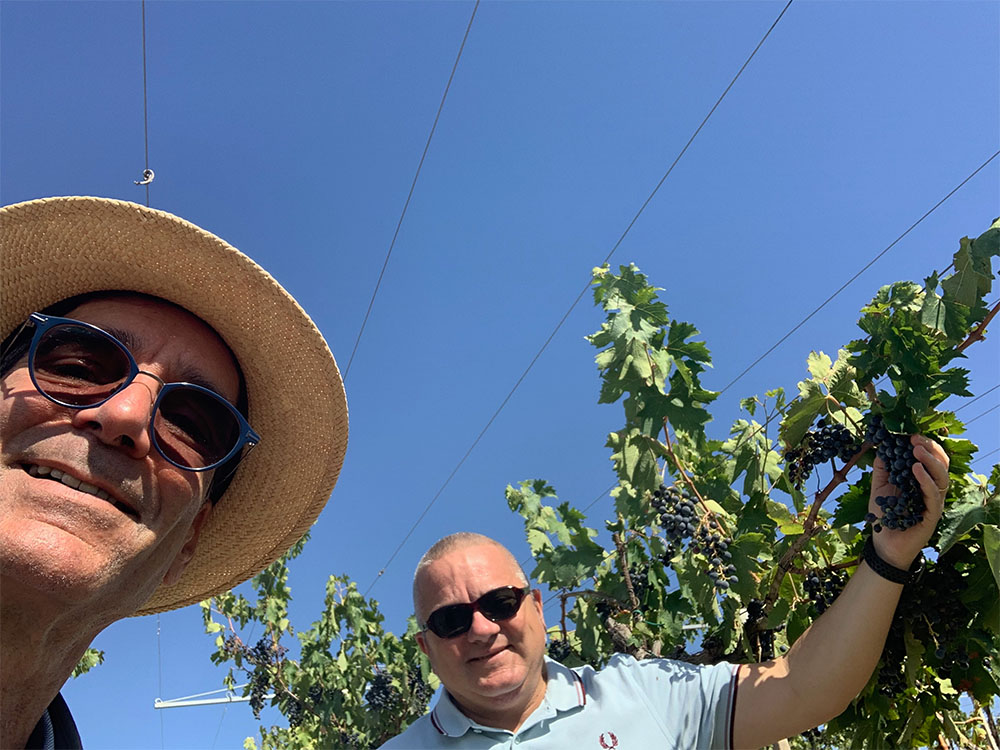 Robert Camuto and Sabatino Di Properzio