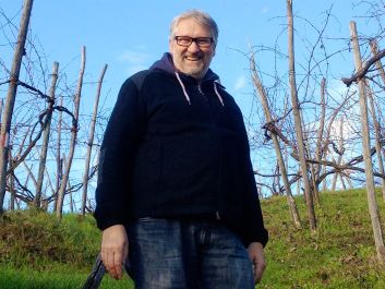 Christoph Künzli has preserved 15 acres of the Nebbiolo terroir in Piedmont's Boca appellation.                                                                (Robert Camuto)