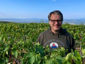 At the altitudes Riccardo Campinoti works at, he says, the wines tend more to elegance and freshness, a benefit as Tuscany's climate continues to change.                                                                (Robert Camuto)