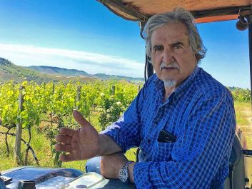 Roberto Ceraudo turned an abandoned farm into a model for organic wine and gastronomy. (Robert Camuto)