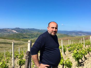 Cataldo Calabretta is part of a new wave transforming Cirò's native Gaglioppo grape.                                                                (Robert Camuto)