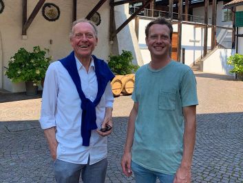 Alois Lageder has been working with his son, Alois Clemens Lageder, since 2012.                                                                (Robert Camuto)