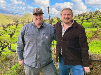 Both leaders in Zinfandel, Turley winemaker Tegan Passalacqua and Bedrock Wine Co. owner Morgan Twain-Peterson work with some vineyards that date to the late 1800s.                                                                (Robert Camuto)