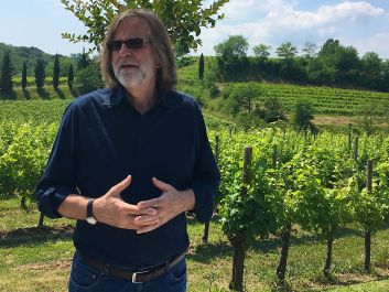 Roberto Felluga of Marco Felluga at the historic Villa Russiz estate, which brought French varieties to the area in the 1800s.                                                                (Robert Camuto)