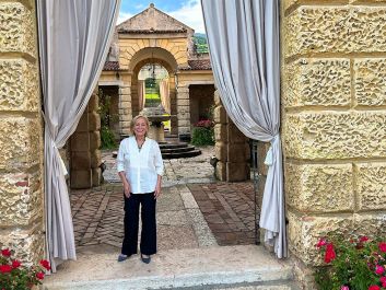 Marilisa Allegrini has owned Villa Della Torre since 2008, but only recently introduced a line of wines, which has now been revamped and expanded.                                                                (Robert Camuto)